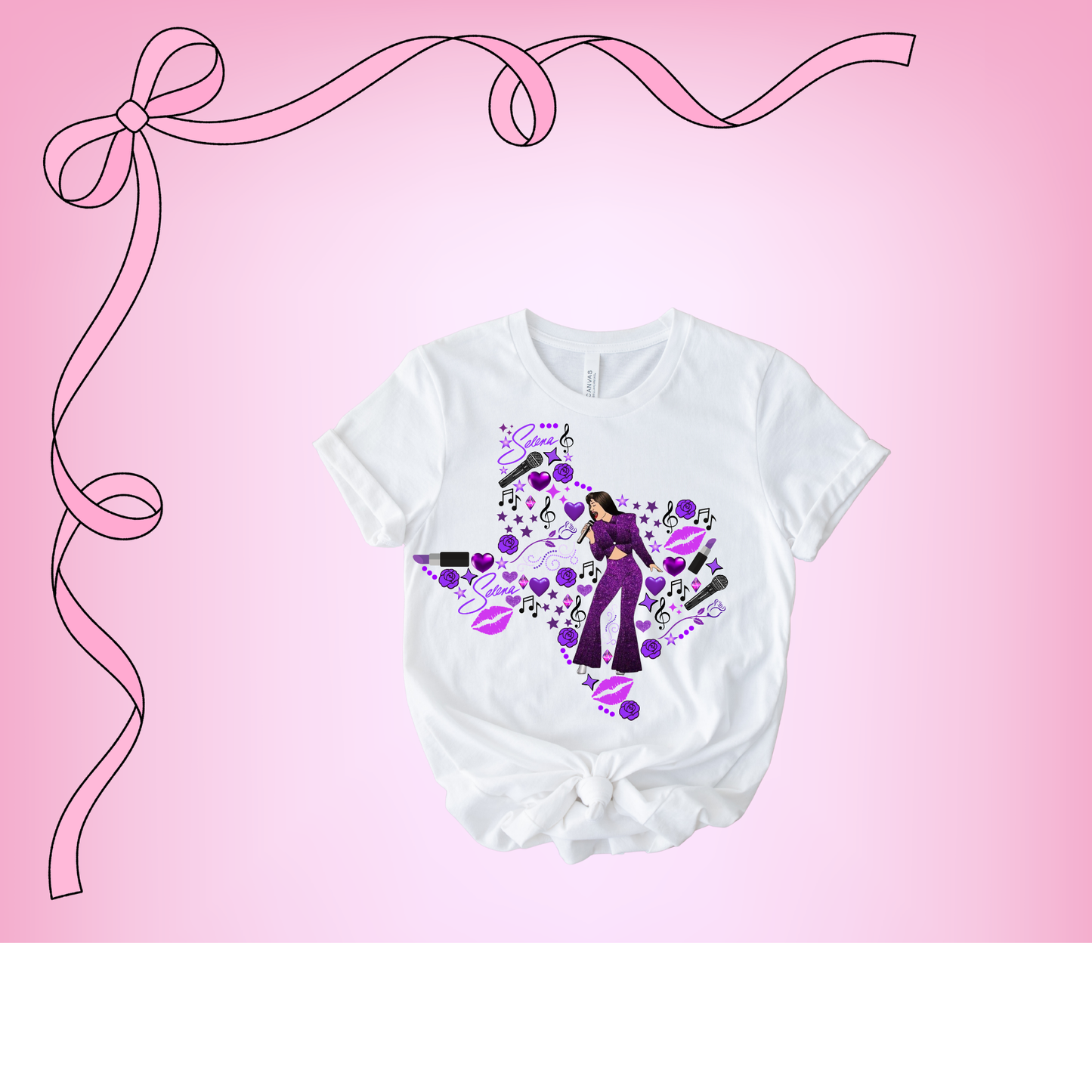 Selena Purple Texas T-Shirt