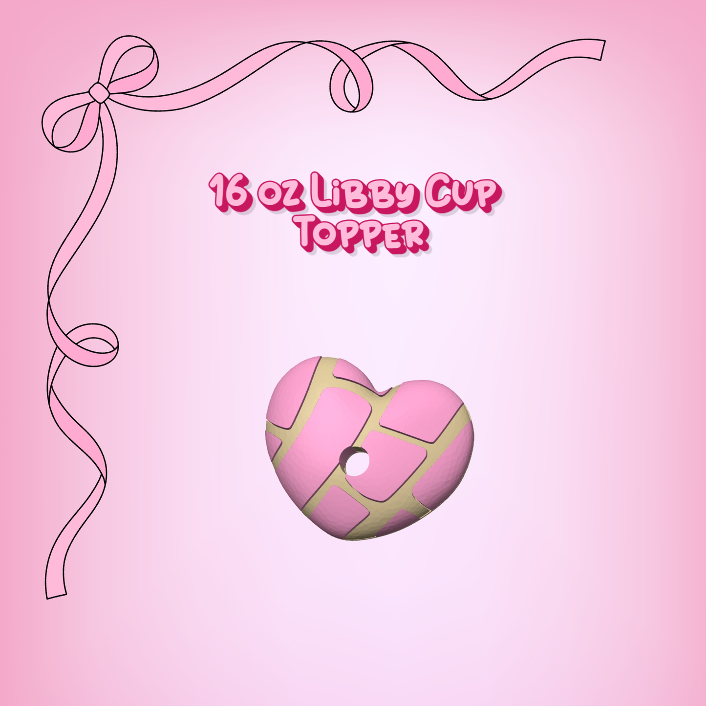 16 oz Libby Cup Topper