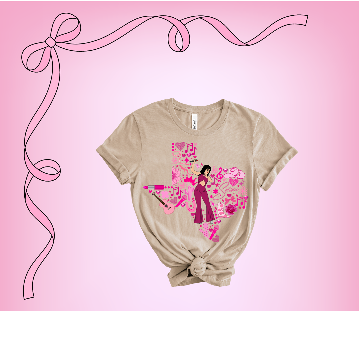 Selena Pink Texas T-Shirt