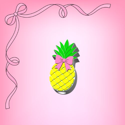 Pineapple Straw Topper