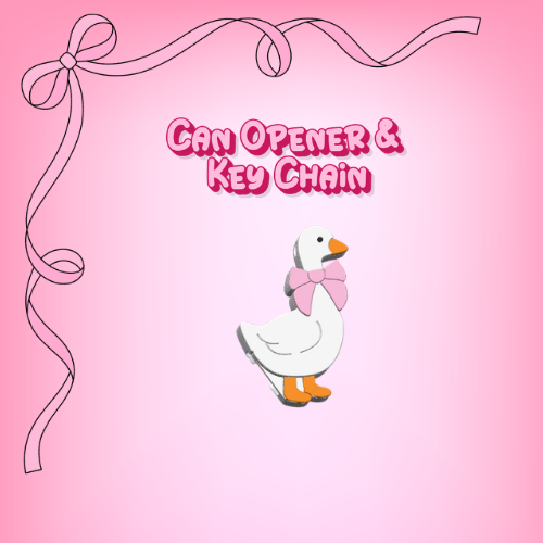 Goose Can Opener & Key Chain