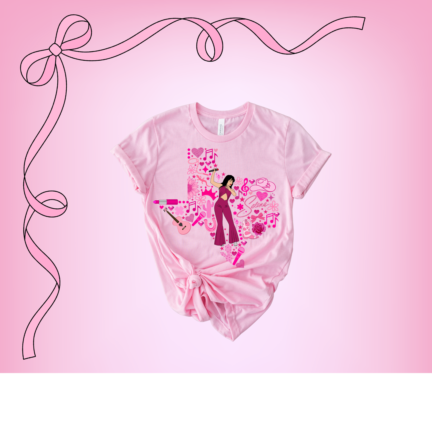 Selena Pink Texas T-Shirt