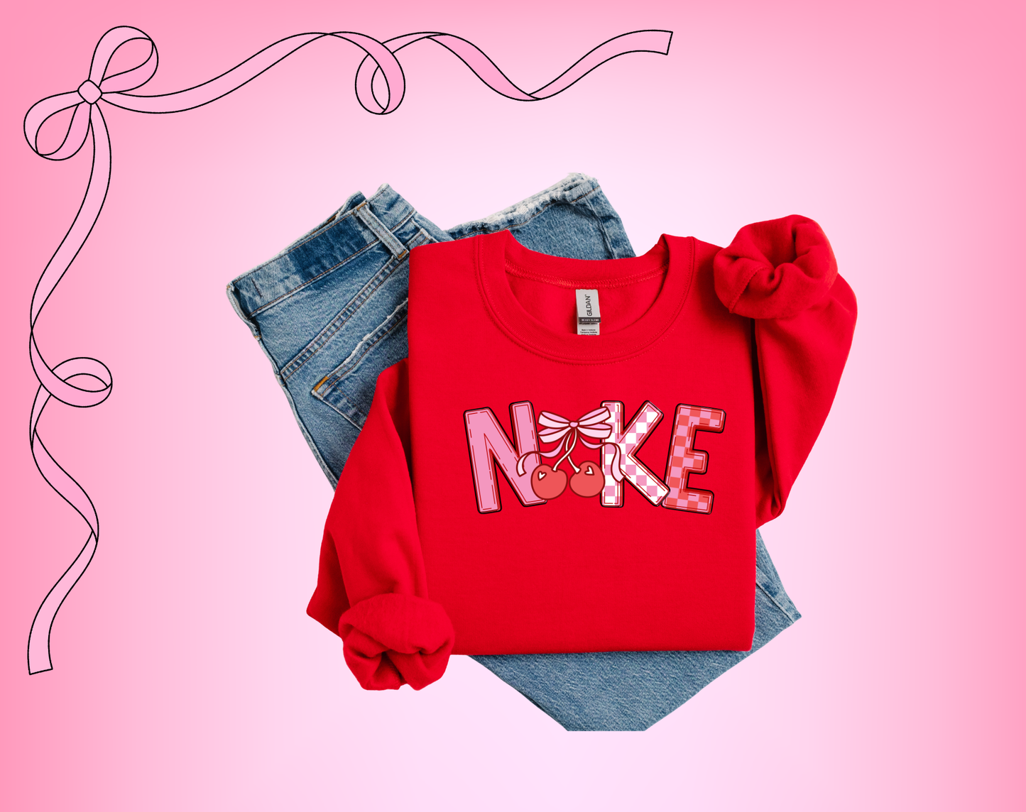 Nike Cherry Crewneck