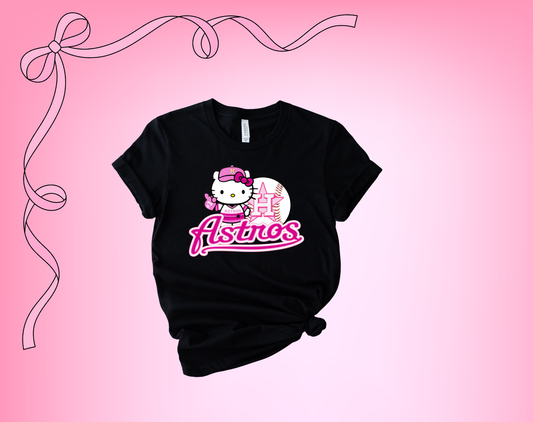 Hello Kitty Astro Pink T-Shirt