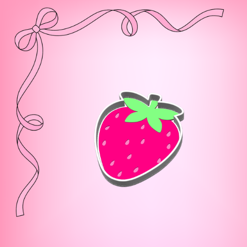 Strawberry Trinket Tray