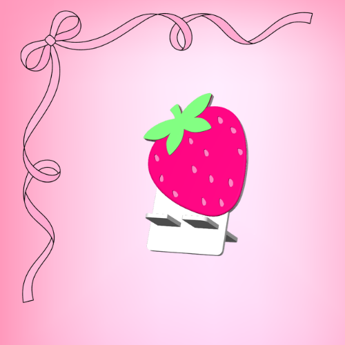 Strawberry Phone Holder